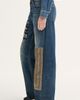 Madewell Madewell Low Slung Baggy Patchwork Jeans - 3