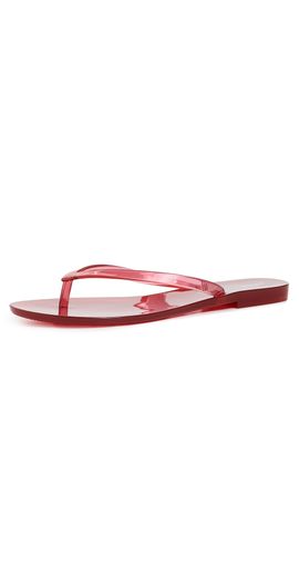 Madewell Madewell Madewell X Melissa Jelly Flip Flops Red