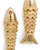 Madewell Madewell Madewell x Shopbop Fish Statement Stud Earrings Deep Lagoon One - 1