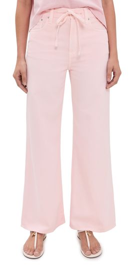 Madewell Madewell Madewell x Shopbop Ultimate Wide-Leg Jeans Pale Pink