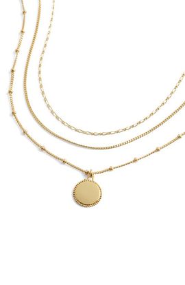 Madewell Madewell Maritime 3-Pack Necklace Set