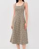Madewell Madewell Miller Dress Brown Gingham - 5