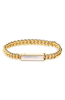 Madewell Madewell Mother-of-Pearl Bar Chain Bracelet