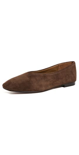 Madewell Madewell Mylie Ballet Flats Rich Brown
