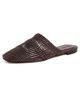 Madewell Madewell Mylie Woven Mules Coffee Bean - 1