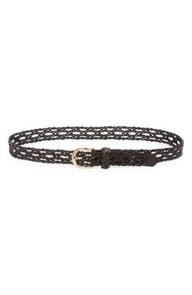 Madewell Madewell Open Weave Wide Leather Belt