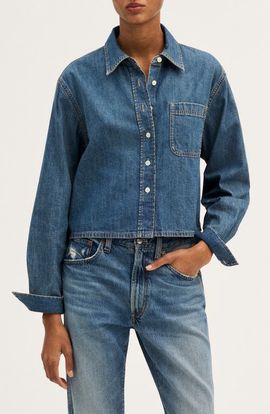 Madewell Madewell Oversize Denim Button-Up Shirt