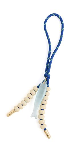 Madewell Madewell Paracord Fish Bag Charm frosted sky One