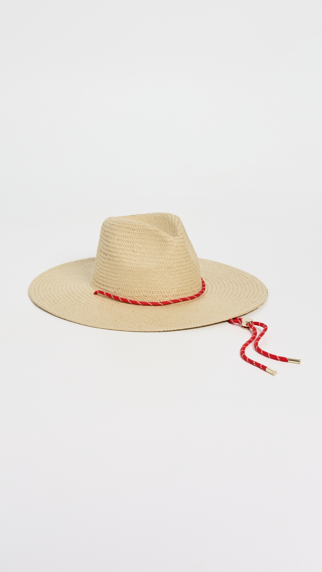 Madewell - Paracord Strap Handwoven Straw Hat Golden Khaki display picture 3