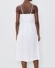 Madewell Madewell Peony Midi Dress White - 3