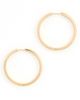 Madewell Madewell Perfect Large Hoop Earrings Warm Gold One - 1
