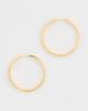 Madewell Madewell Perfect Large Hoop Earrings Warm Gold One - 2