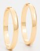 Madewell Madewell Perfect Large Hoop Earrings Warm Gold One - 4