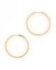 Madewell Madewell Perfect Large Hoop Earrings Warm Gold One - 6