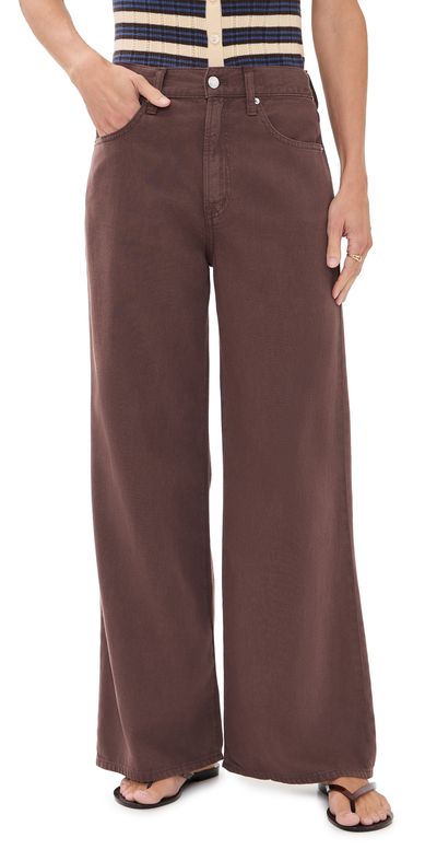 Madewell Madewell Petite Ultimate Airy Denim Wide Leg Jeans Cocoa