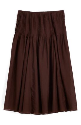 Madewell Madewell Pintuck Midi Skirt
