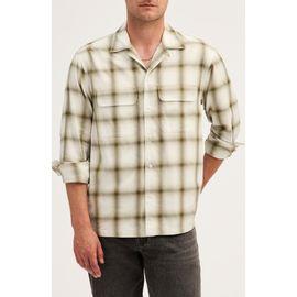 Madewell Madewell Plaid Long Sleeved Camp Shirt