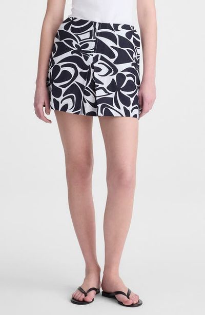 Madewell Madewell Pleated Linen Miniskirt