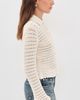Madewell Madewell Pointelle Knit Peplum Cardigan Canvas - 4