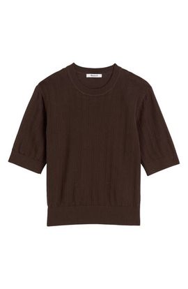 Madewell Madewell Pointelle Stitch Crewneck Sweater Tee