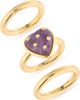 Madewell Madewell Polka-Dot Heart Stacking Ring - 1