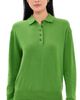 Madewell Madewell Polo Sweater In Soft Wool Fresh Fern - 1