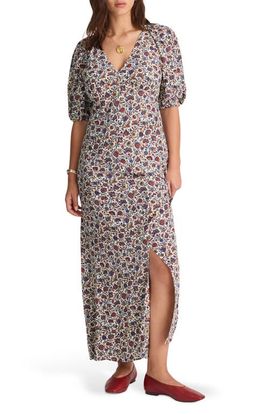 Madewell Madewell Puff Sleeve Empire Waist Maxi Dress