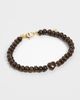 Madewell Madewell Puffy Beaded Heart Bracelet DARK CHICORY One - 2