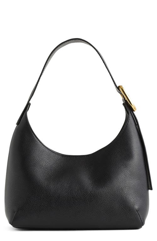Madewell Madewell Puffy Buckle Leather Shoulder Bag