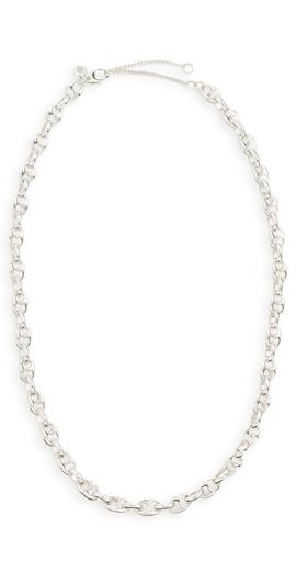 Madewell Madewell Puffy Mariner Link Necklace Warm Silver One