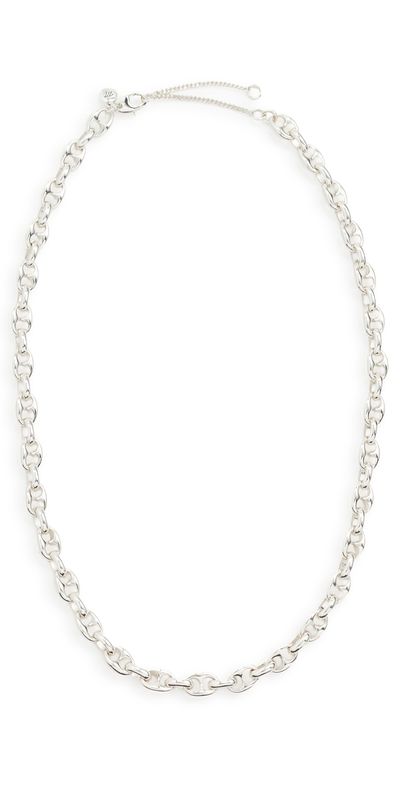 Madewell Madewell Puffy Mariner Link Necklace Warm Silver One