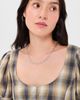 Madewell Madewell Puffy Mariner Link Necklace Warm Silver One - 3
