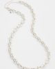 Madewell Madewell Puffy Mariner Link Necklace Warm Silver One - 4