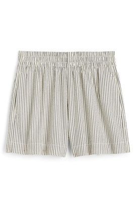 Madewell Madewell Pull-On Seersucker Shorts