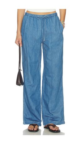 Madewell Madewell Pull On Tie Waist Pant