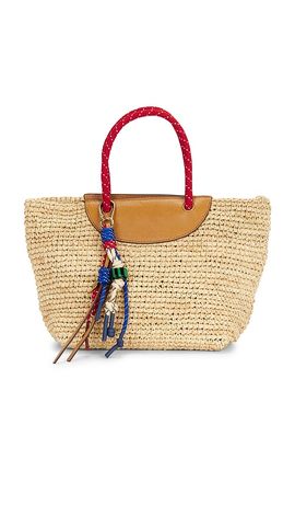 Madewell Madewell Raffia Mini Tote Bag