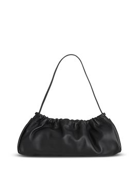 Madewell Madewell Ruched Leather Convertible Clutch
