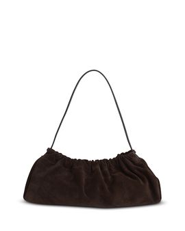Madewell Madewell Ruched Suede Clutch