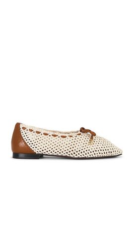 Madewell Madewell Sage Fishnet Ballet Flat