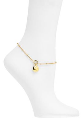 Madewell Madewell Sand Dollar Charm Anklet