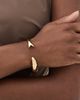 Madewell Madewell Sardine Cuff Antique Gold One - 3