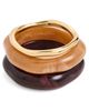 Madewell Madewell Bangle Set Dusty Claret One - 1