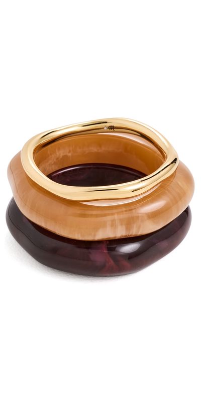 Madewell Madewell Bangle Set Dusty Claret One