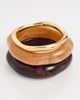 Madewell Madewell Bangle Set Dusty Claret One - 3