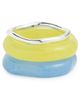 Madewell Madewell Sculptural Resin Bangle Bracelet Set Tranquil Blue One - 1