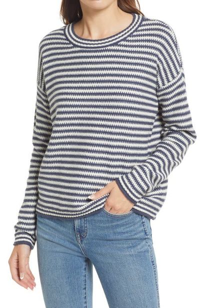 Madewell Madewell Seagrove Stripe Pullover Sweater