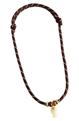 Madewell Madewell Semiprecious Paracord Charm Necklace