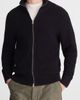 Madewell Madewell Shaker Stitch Full Zip Cotton Sweater - 1
