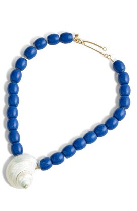 Madewell Madewell Shell Oversized Beaded Choker Necklace