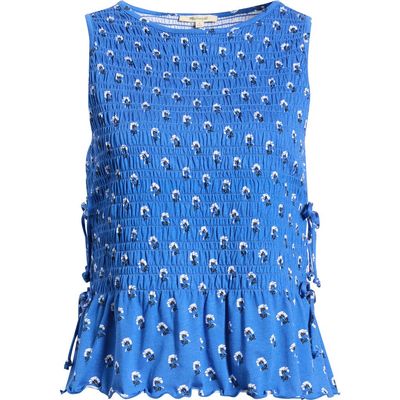 Madewell Madewell Side Tie Smocked Tank